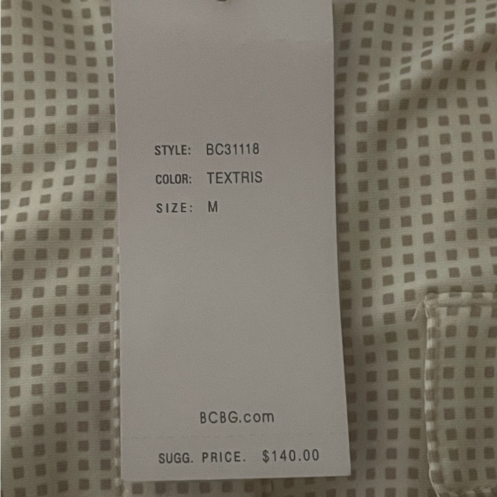BCBG Max Azria Top Medium Textris New NWT - Picture 5 of 5